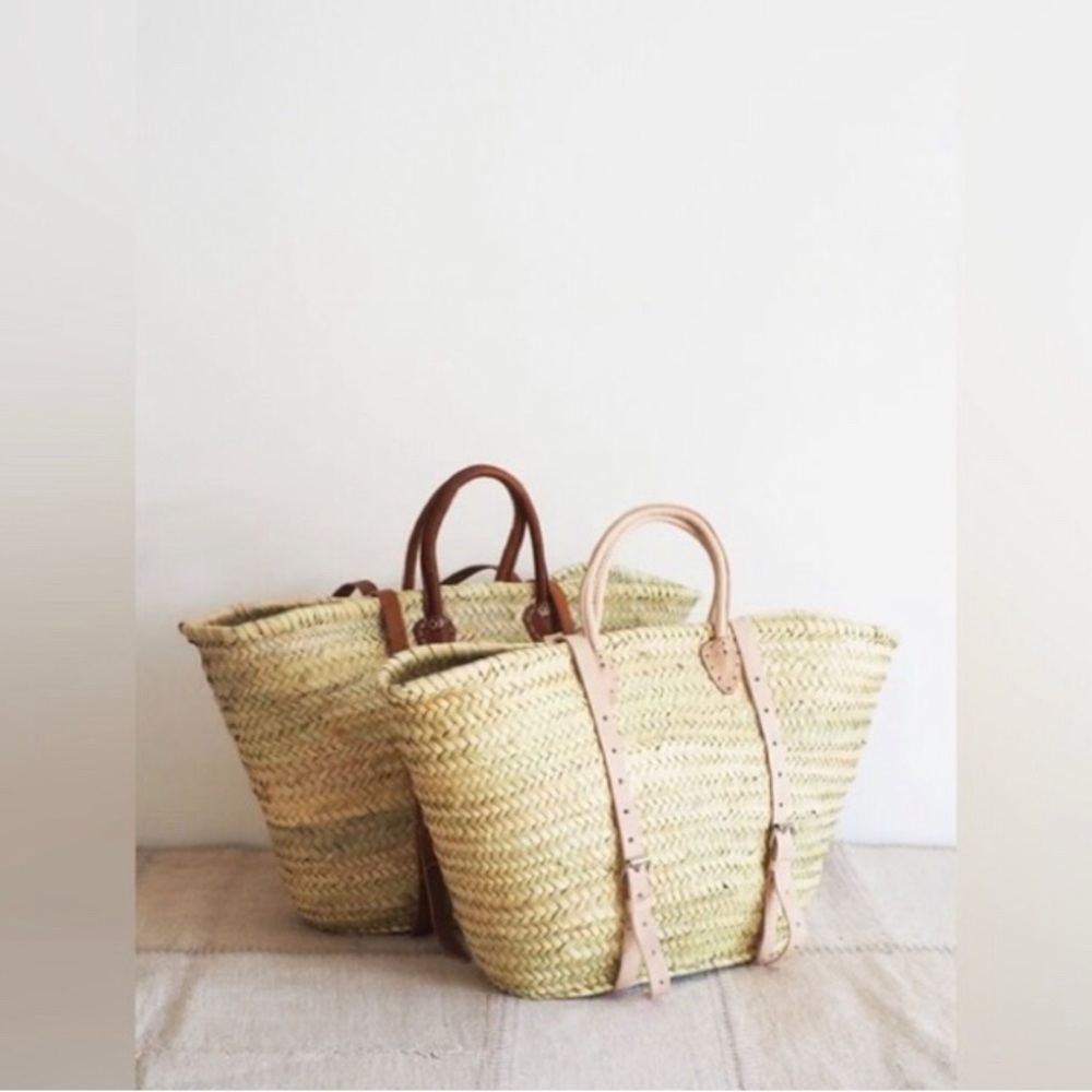 Franki Resort Straw Basket Backpack - Picture 3 of 5